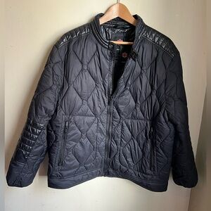 ANTHONY OF LONDON women’s Black Quilted Jacket